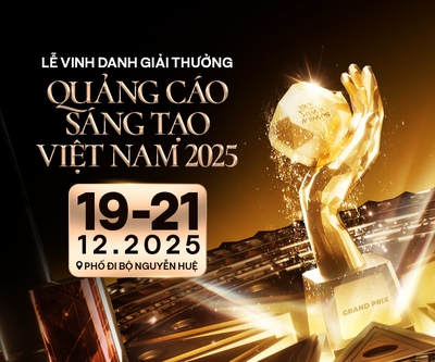 Lễ vinh danh giải thưởng Quảng cáo sáng tạo Việt Nam