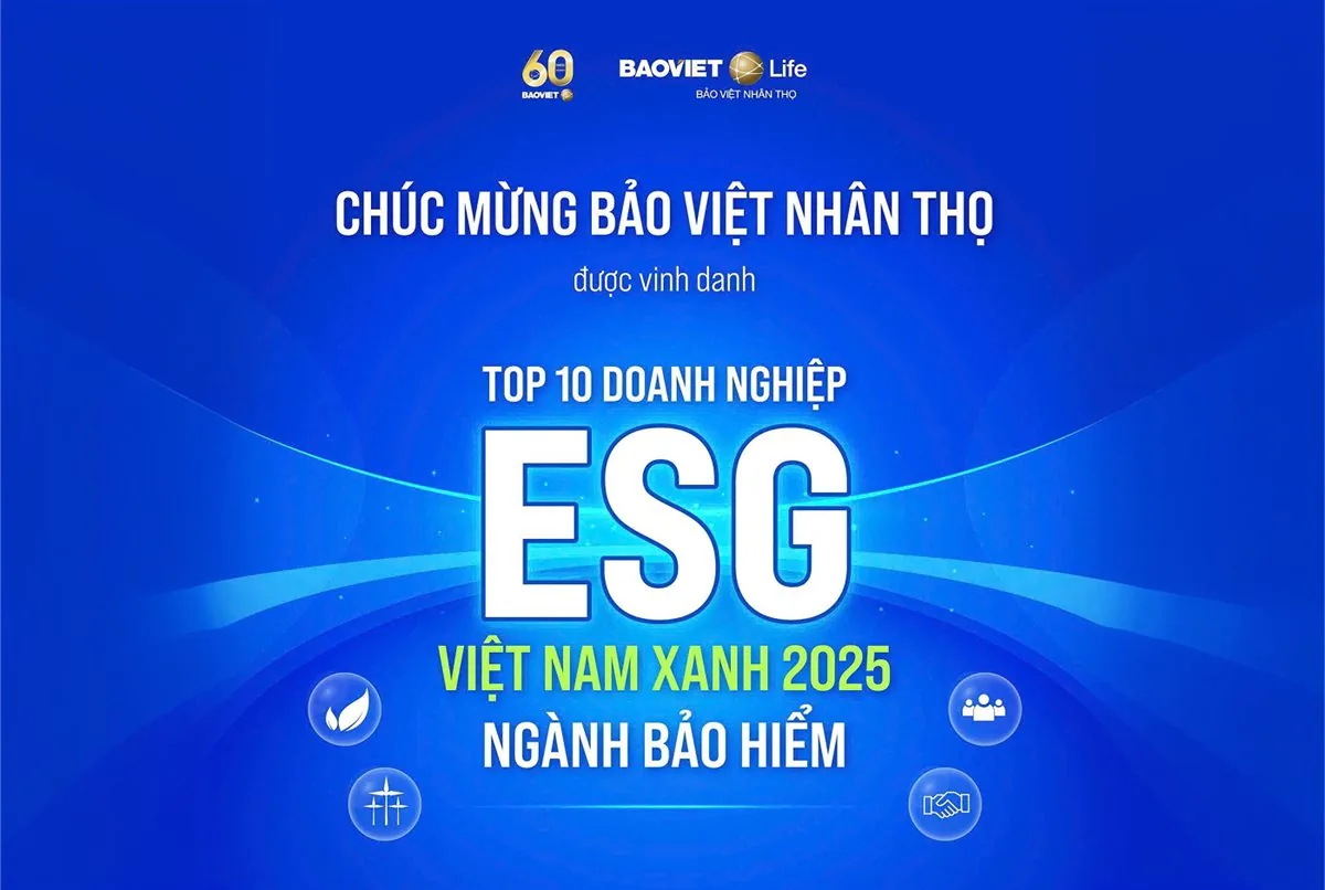 Top 10 Doanh nghiệp ESG Việt Nam Xanh (Ngành bảo hiểm)