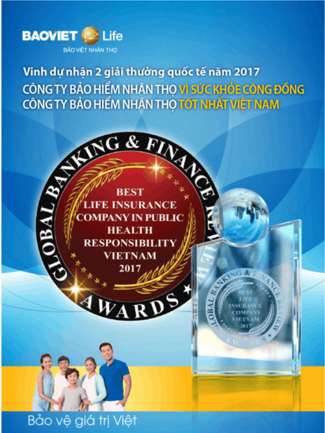 Công ty bảo hiểm nhân thọ tốt nhất Việt Nam
